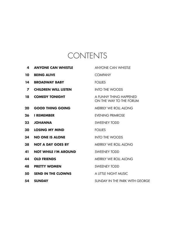 Sondheim for Piano Solo arr. Phillip Keveren