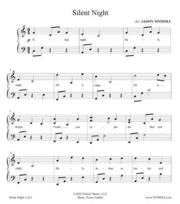 Easier Christmas Piano Solos arr. Jason Tonioli