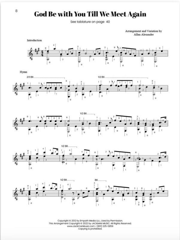 Songs of Faith for Guitar - Volume 1