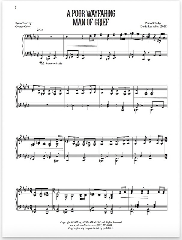Heritage Hymns of the Saints - Advanced Piano arr. David Len Allen