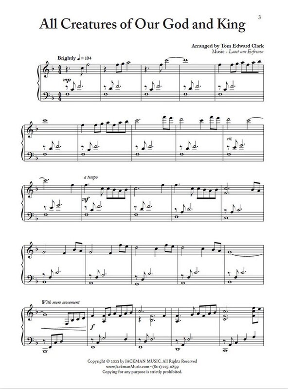 Hope - Sacred Intermediate Piano Solos arr. Tom Edward Clark