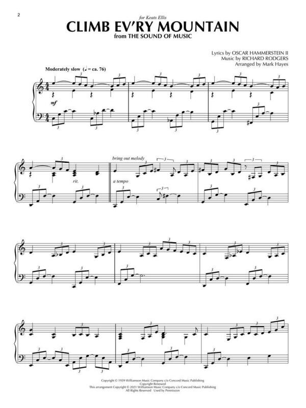 Film Favorites for Piano Solo arr. Mark Hayes