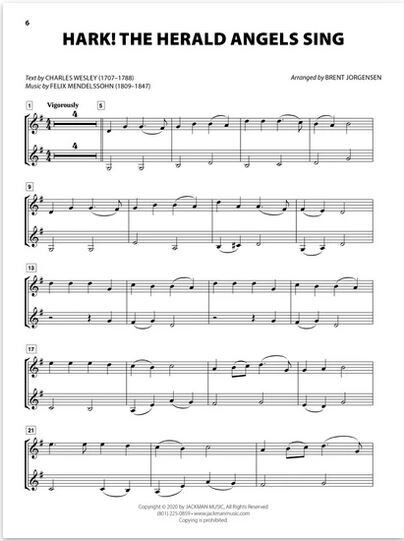 Christmas Hymn-Alongs - arr. Brent Jorgensen - Bass Clarinet