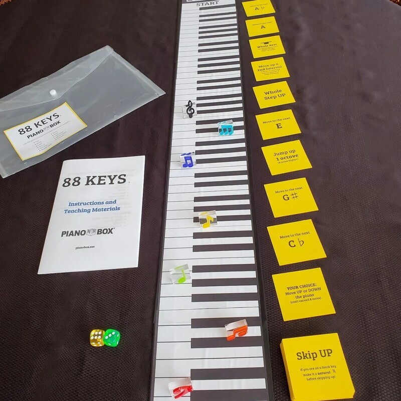 88 Keys Music Game by Piano Box