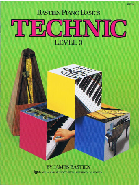 Bastien Piano Basics Technic, Level 3 *