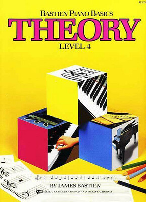 Bastien Piano Basics Theory Level 4 *