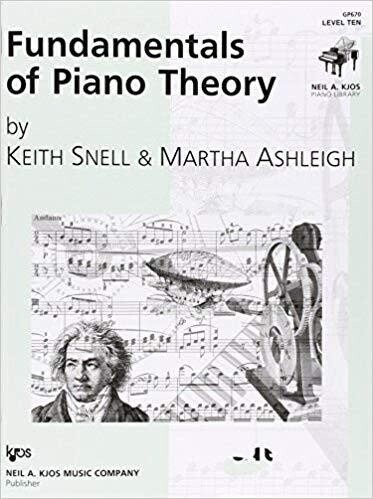 Fundamentals of Piano Theory, Level 10 Keith Snell