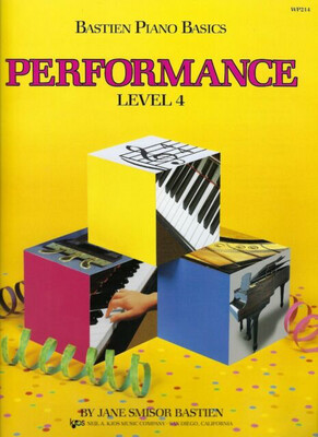 Bastien Piano Basics Performance Level 4 *
