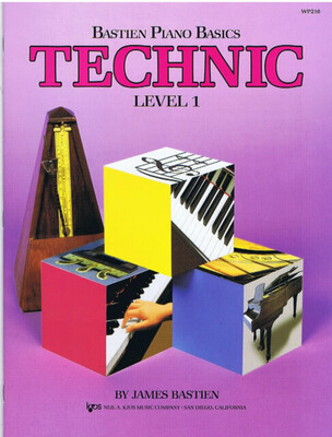 Bastien Piano Basics Technic Level 1 *