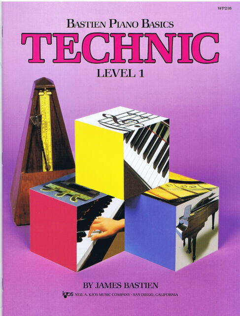 Bastien Piano Basics Technic, Level 1 *