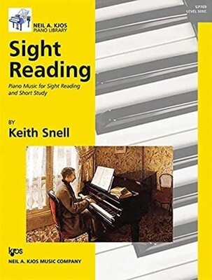 Sight Reading by Keith Snell Level 9