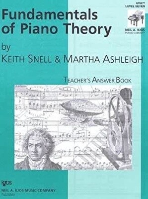 Fundamentals of Piano Theory, Level 7 Answer Book