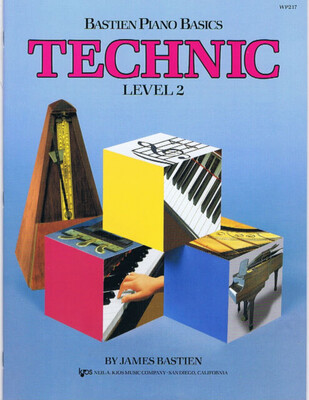 Bastien Piano Basics Technic Level 2 *