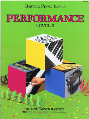 Bastien Piano Basics Performance Level 3 *