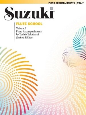 Suzuki Flute School Piano Acc. Volume 7
