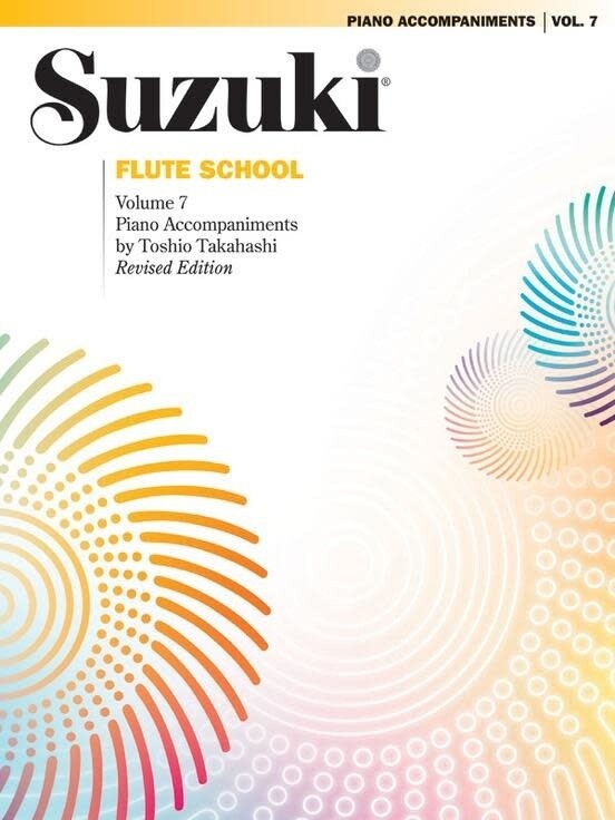 Suzuki Flute School, Volume 7 - Piano Acc. (International Edition)