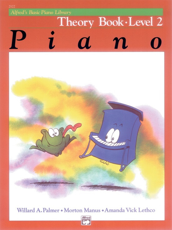 Alfred&#39;s Basic Piano Library Theory, Level 2 *
