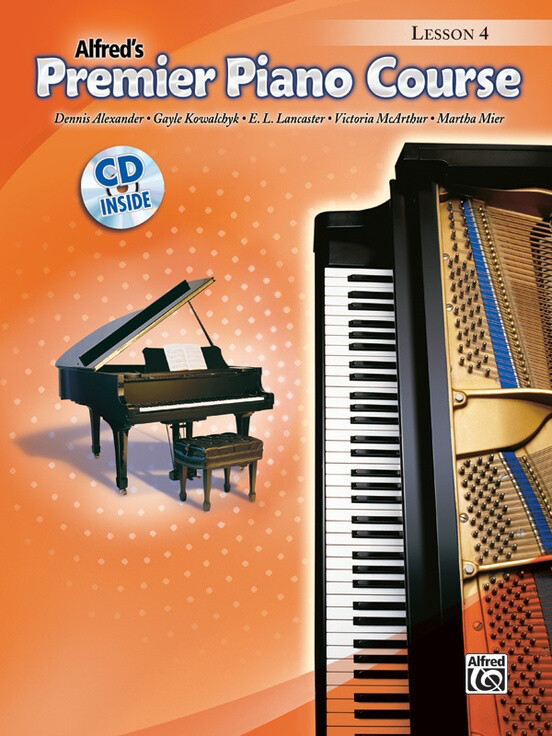 Alfred&#39;s Premier Piano Course Lesson Book 4 CD Included