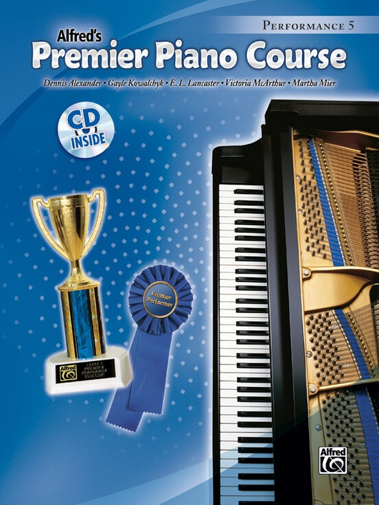 Alfred&#39;s Premier Piano Course Performance Book, Level 5 CD Included