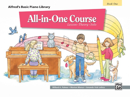 Alfred&#39;s Basic Piano Library - All in One Course, Book 1