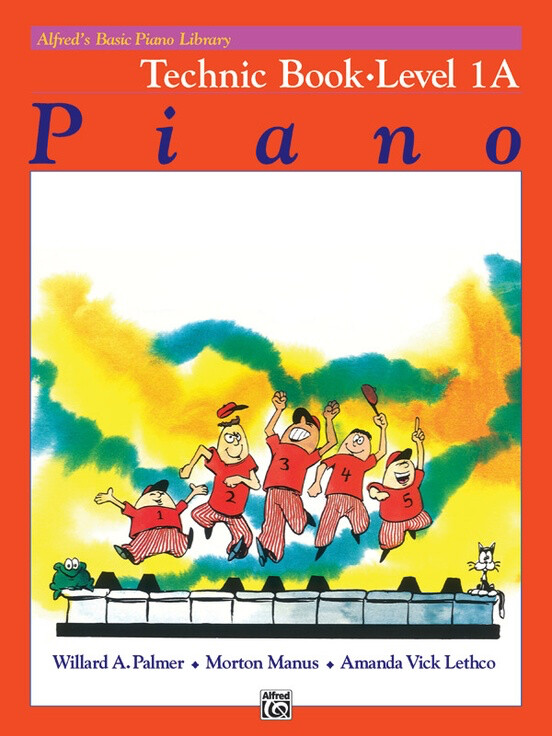 Alfred&#39;s Basic Piano Library Technic Book, Level 1A *