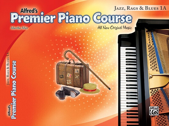 Alfred&#39;s Premier Piano Course Jazz, Rags, &amp; Blues 1A