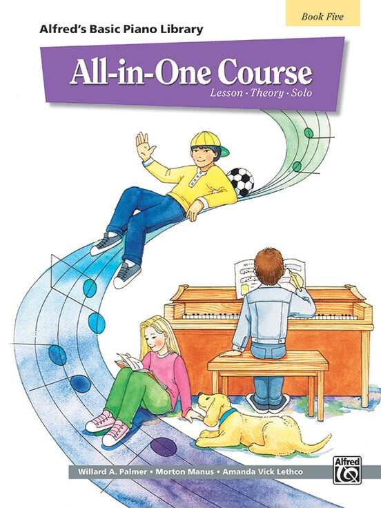 Alfred&#39;s Basic Piano Library - All In One Course, Book 5