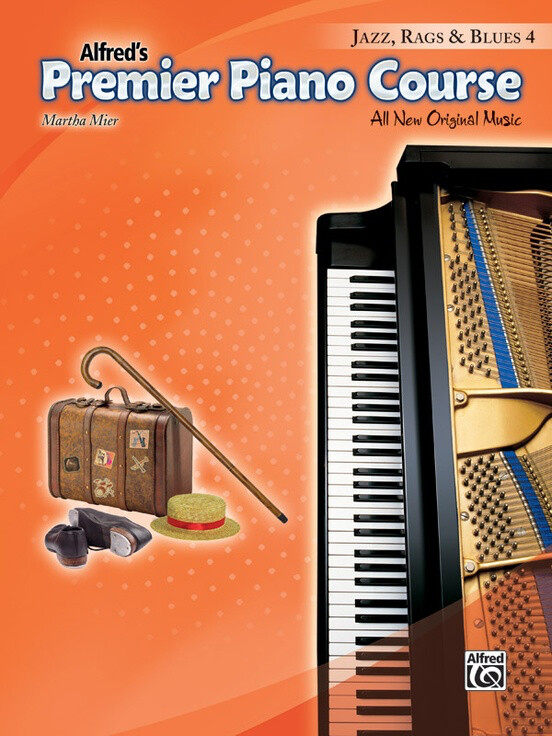 Alfred&#39;s Premier Piano Course Jazz, Rags &amp; Blues 4