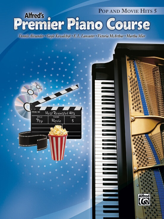 Alfred&#39;s Premier Piano Course Pop and Movie Hits Book 5