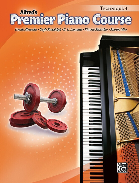Alfred&#39;s Premier Piano Course Technique Book 4