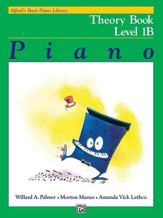 Alfred&#39;s Basic Piano Library Theory Book Level 1B *