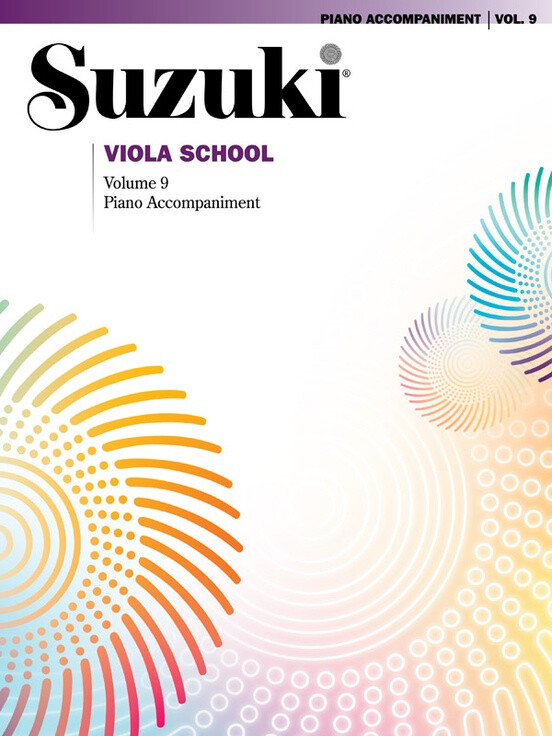 Suzuki Viola School,  Volume 9 - Piano Accompaniment Book