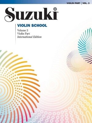 Suzuki Violin School Volume 3 Violin Part (International Edition)