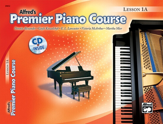 Alfred&#39;s Premier Piano Course Lesson Book 1A with CD