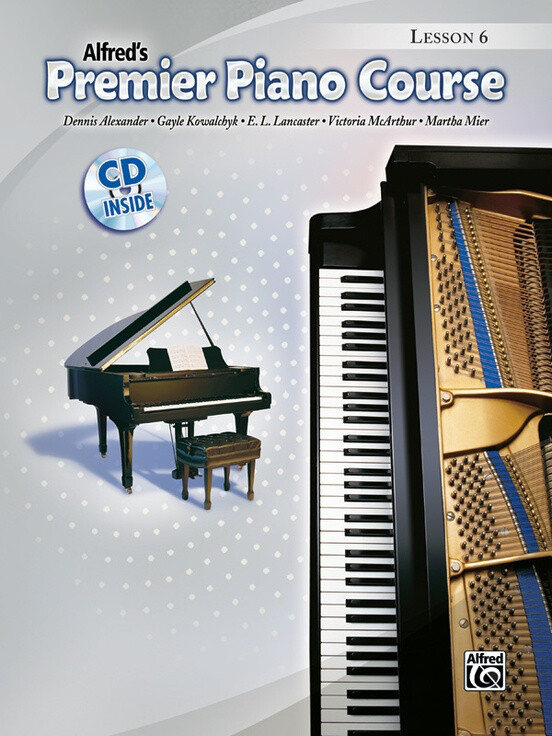 Alfred&#39;s Premier Piano Course Lesson Book 6 CD Included