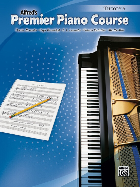 Alfred&#39;s Premier Piano Course Theory Book 5