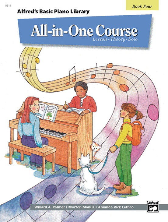 Alfred&#39;s Basic Piano Library - All In One Course, Book 4