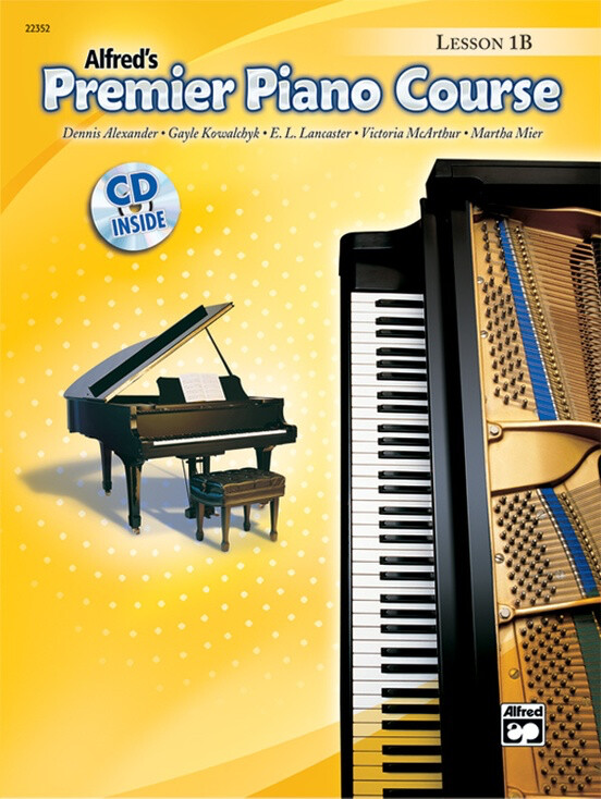 Alfred&#39;s Premier Piano Course Lesson Book 1B CD Included