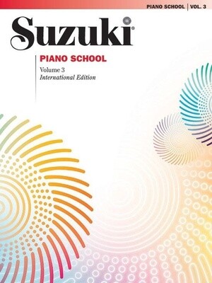Suzuki Piano School - Volume 3, New International Edition