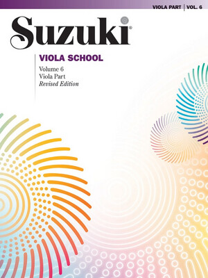 Suzuki Viola School Viola Part Volume 6 (International Edition)
