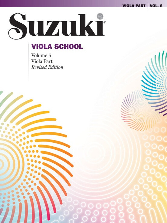 Suzuki Viola School, Volume 6 - Viola Part (International Edition)