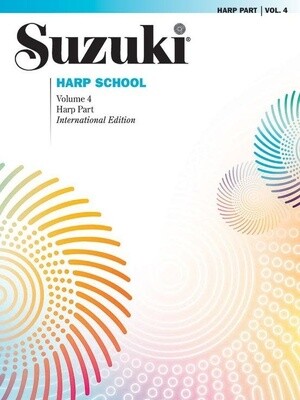 Suzuki Harp School, Volume 4 Harp Part