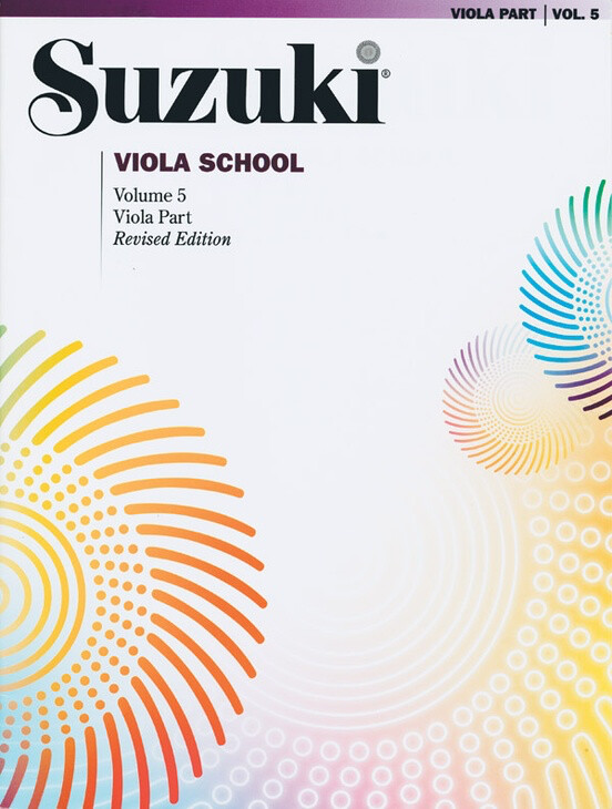Suzuki Viola School Viola Part Volume 5 Revised Edition