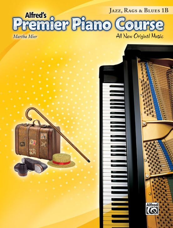 Alfred&#39;s Premier Piano Course Jazz, Rags, and Blues 1B