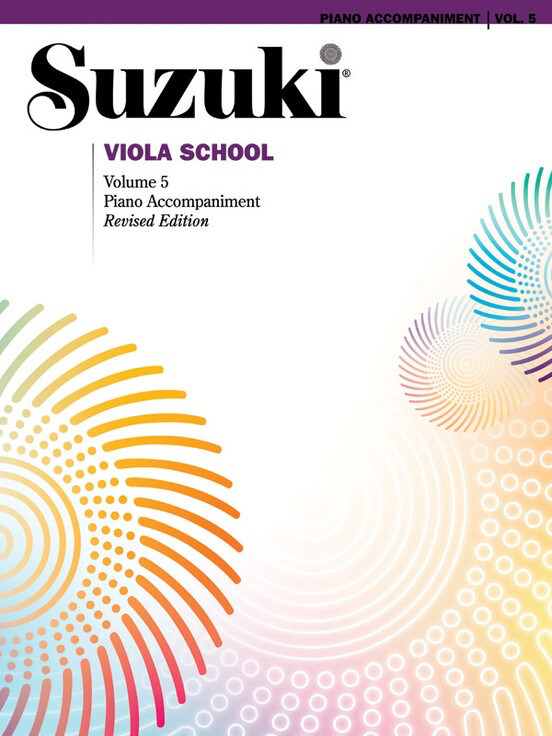 Suzuki Viola School, Volume 5 - Piano Accompaniment (International Edition)