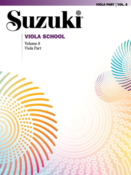 Suzuki Viola School, Volume 8 - Piano Acc. (International Edition)