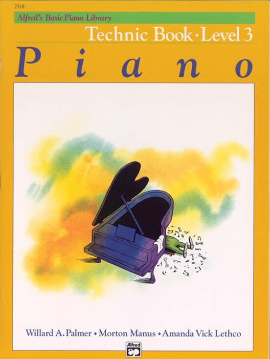 Alfred&#39;s Basic Piano Library Technic, Level 3 *