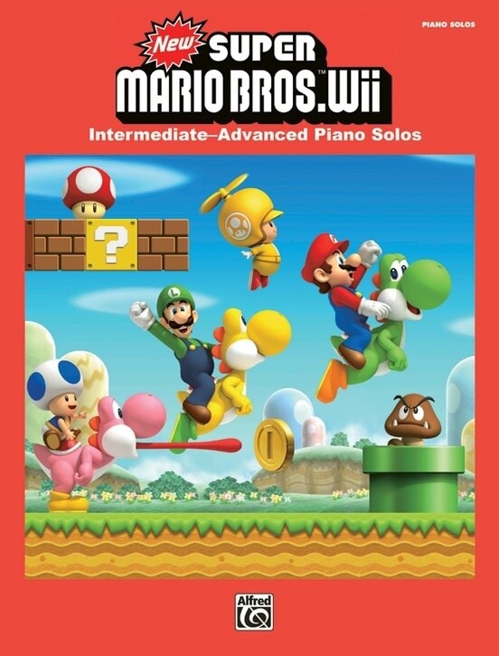 New Super Mario Bros. Wii - Intermediate to Advanced Piano Solos