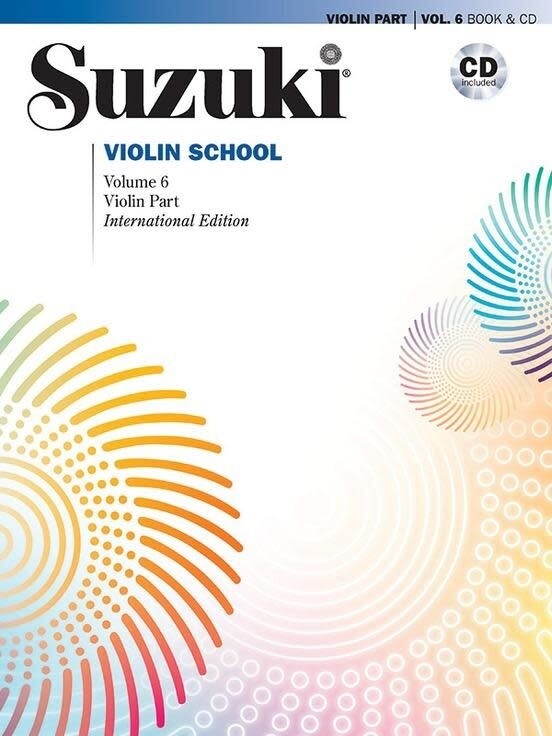 Suzuki Violin School, Volume 6 Violin Part and CD (International Edition)