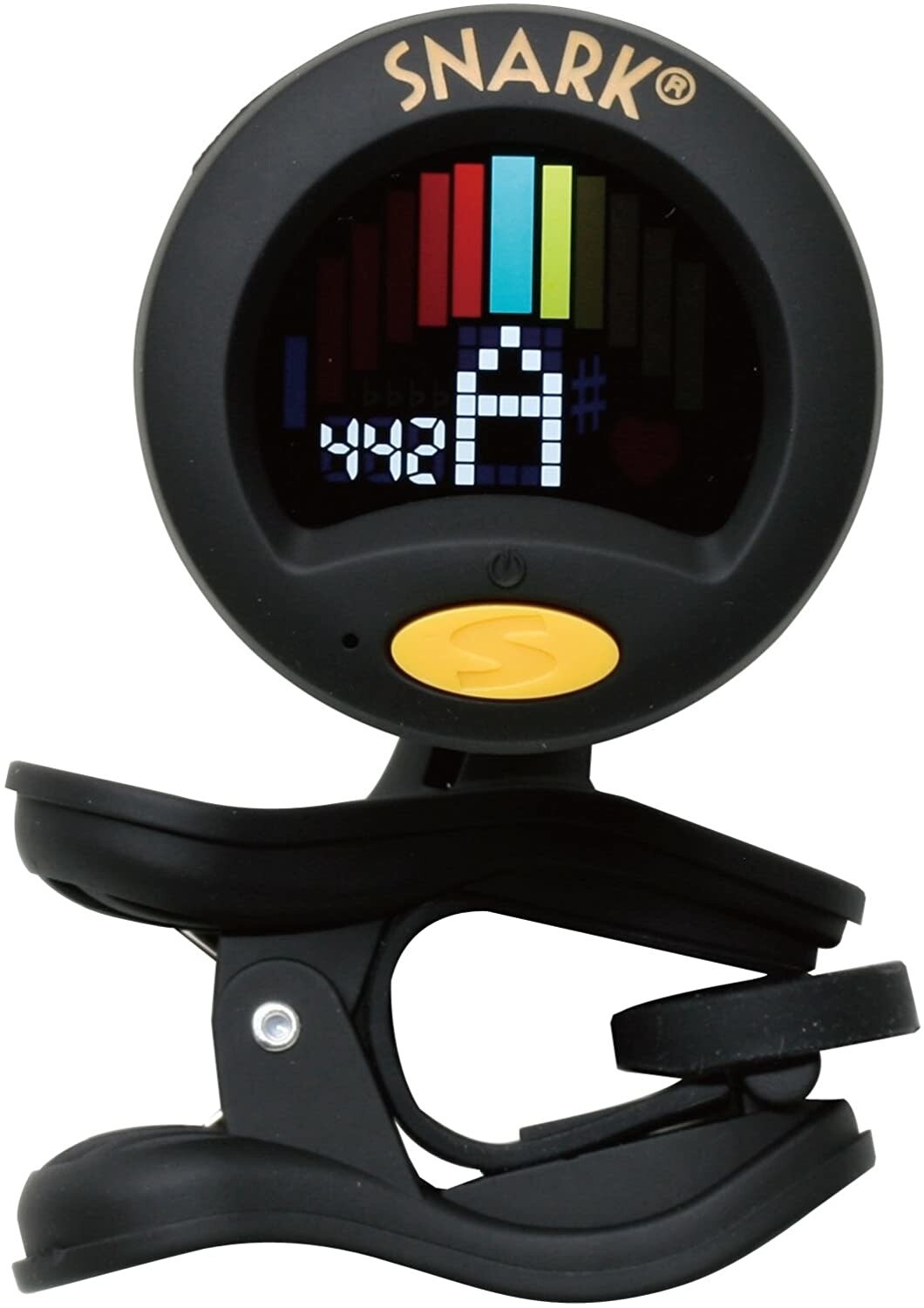 Snark Super Tight All Instrument Clip-On Tuner - Black (Rechargeable)